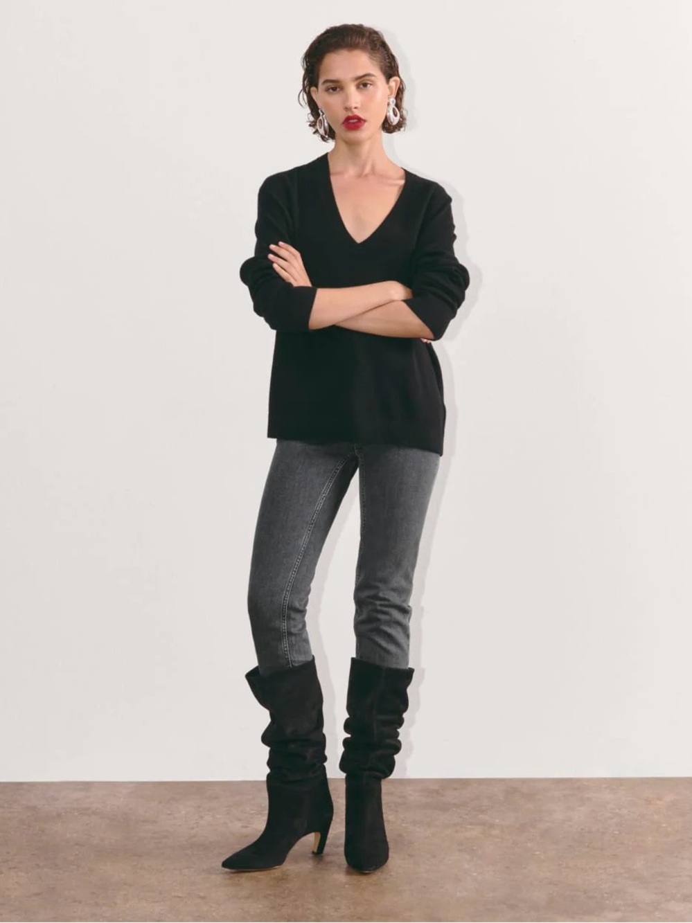 Everlane The Original Cheeky Straight-Leg High-Rise Jeans